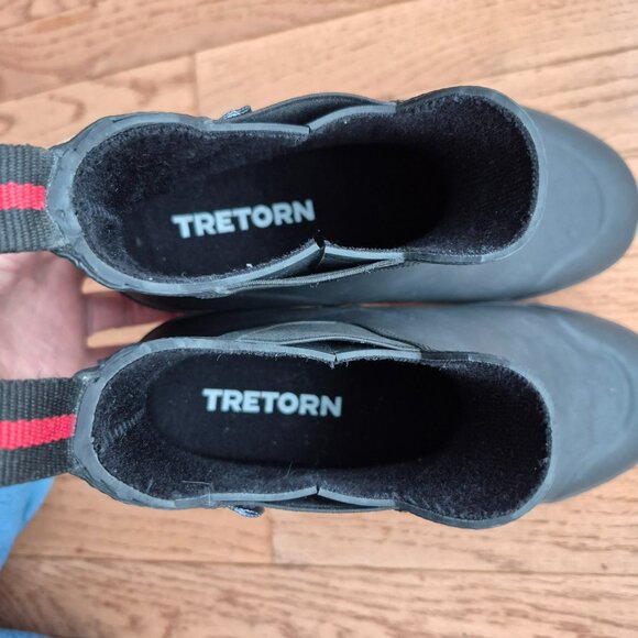 Tretorn Black Winter Rain Boots - Picture 11 of 12